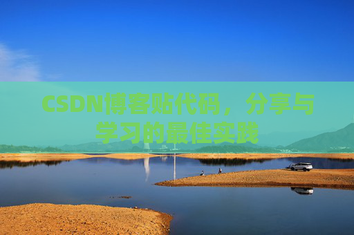 CSDN博客贴代码，分享与学习的最佳实践